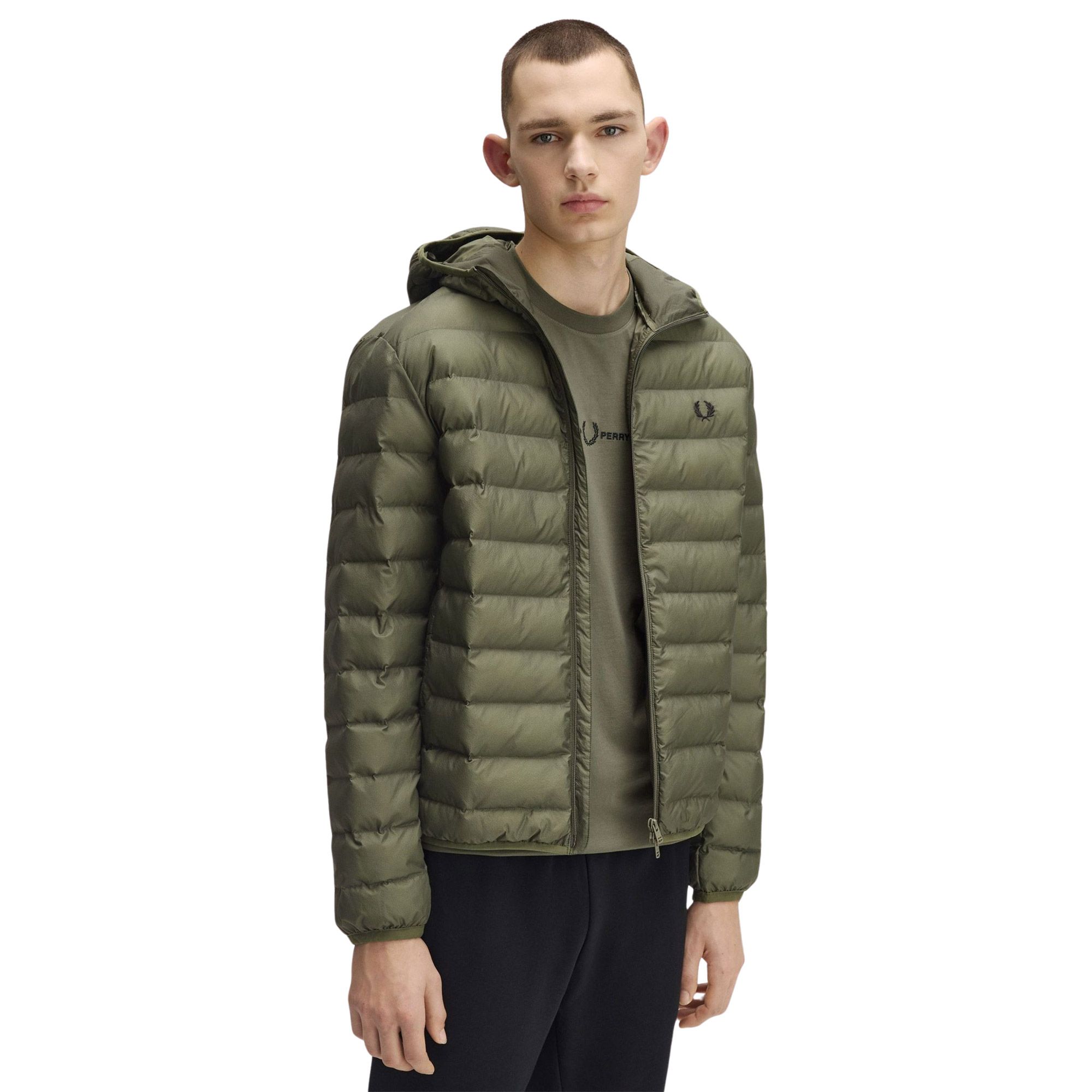 Fred Perry Hooded Insulated Winter Jacket Men | Plutosport